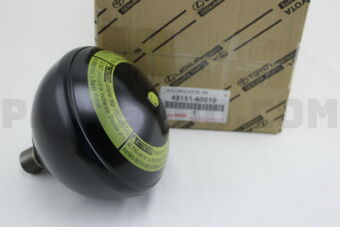 Toyota 4915160010 ACCUMULATOR, REAR SUSPENSION CONTROL