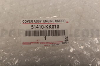 Toyota 51410KK010 COVER ASSY ENGINE U