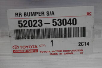 Toyota 5202353040 REINFORCEMENT SUB-ASSY, REAR BUMPER
