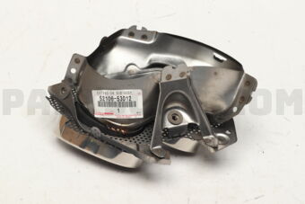 Toyota 5210653012 EXTENSION, REAR BUMPER, RH