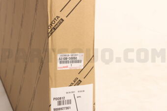Toyota 5210830050 EXTENSION SUB-ASSY, REAR BUMPER, CENTER