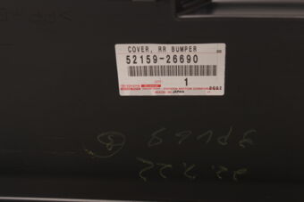 Toyota 5215926690 COVER RR BUMPER