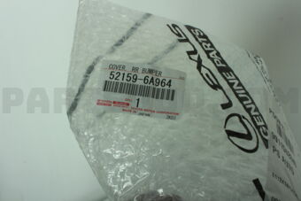 Toyota 521596A964 COVER RR BUMPER