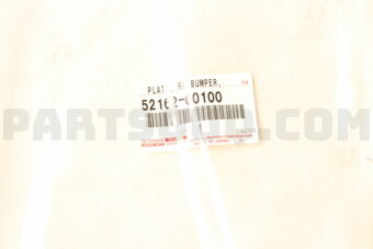 Toyota 5216260100 PLATE, REAR BUMPER, NO.1