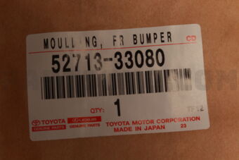 Toyota 5271333080 MOULDING, FR BUMPER