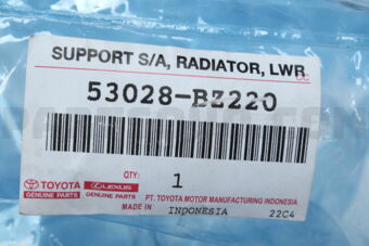 Toyota 53028BZ220 SUPPORT SUB-ASSY, RA
