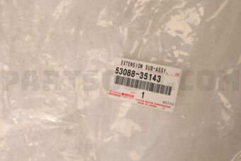 Toyota 5308835143 EXTENSION SUB-ASSY