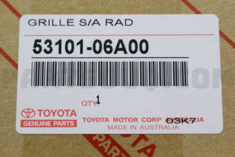 Toyota 5310106A00 GRILLE SUB-ASSY RAD