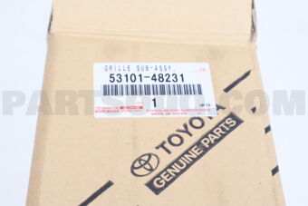 Toyota 5310148231 GRILLE, RADIATOR