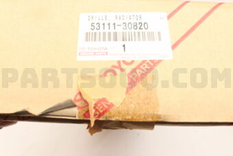 Toyota 5311130820 GRILLE, RADIATOR