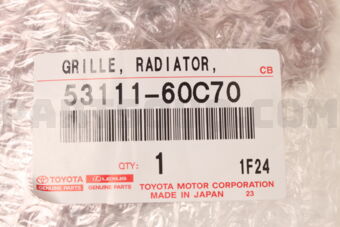 Toyota 5311160C70 GRILLE RADIATOR
