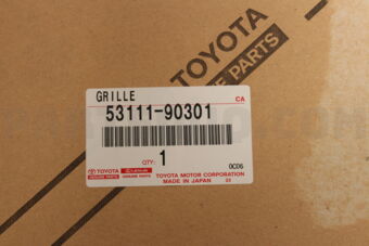 Toyota 5311190301 GRILLE, RADIATOR