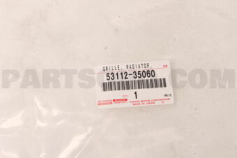 Toyota 5311235060 GRILLE, RADIATOR, LOWER NO.1