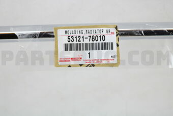 Toyota 5312178010 MOULDING, RADIATOR GRILLE