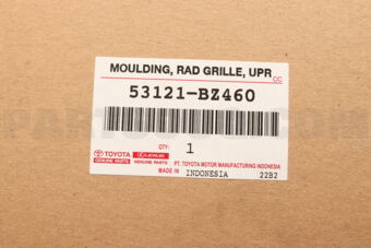Toyota 53121BZ460 MOULDING RADIATOR G