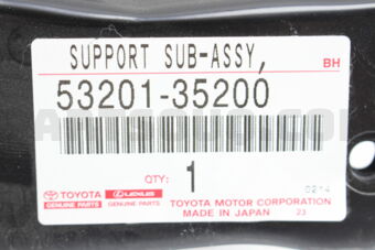 Toyota 5320135200 SUPPORT SUB-ASSY, RADIATOR