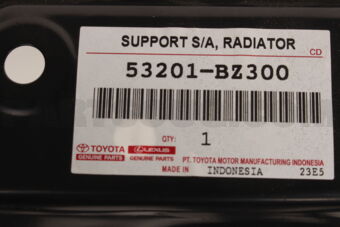 Toyota 53201BZ300 SUPPORT SUB-ASSY RA