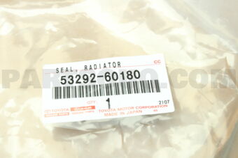 Toyota 5329260180 SEAL, RADIATOR