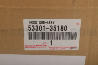 Toyota 5330135180 HOOD SUB-ASSY