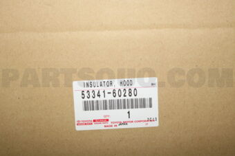 Toyota 5334160280 INSULATOR, HOOD