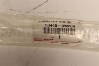 Toyota 534400W280 SUPPORT ASSY, HOOD