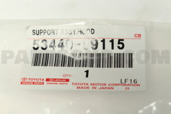 Toyota 5344059115 SET,SUPPORT