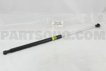Toyota 5345053010 SUPPORT ASSY, HOOD, LH