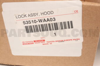 Toyota 53510WAA03 LOCK ASSY HOOD LH