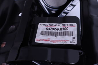Toyota 53702KK100 APRON SUB-ASSY, FR F