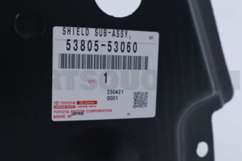 Toyota 5380553060 LINER, FRONT FENDER, RH