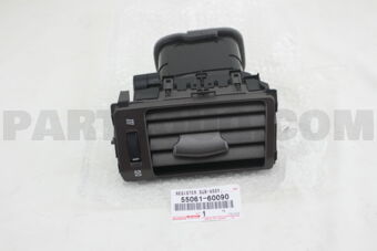Toyota 5506160090 REGISTER SUB-ASSY, INSTRUMENT PANEL, NO.1