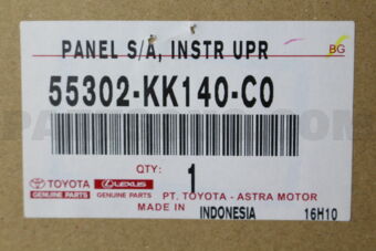Toyota 55302KK140C0 PANEL SUB-ASSY