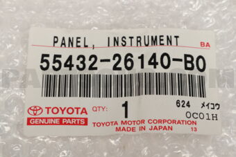 Toyota 5543226140B0 PANEL, INSTRUMENT PANEL FINISH, LOWER