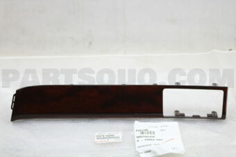 Toyota 5547660060 GARNISH, INSTRUMENT CLUSTER FINISH PANEL, NO.3