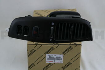Toyota 5566060190 REGISTER ASSY, INSTRUMENT PANEL, NO.2