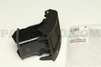 Toyota 5566060261E0 REGISTER ASSY, INSTRUMENT PANEL, NO.2