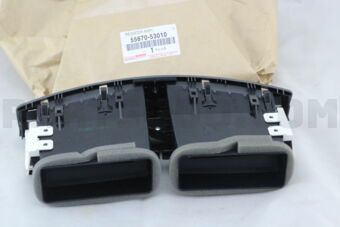 Toyota 5567053010 REGISTER ASSY, INSTRUMENT PANEL, NO.3