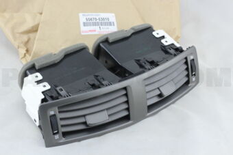 Toyota 5567053010 REGISTER ASSY, INSTRUMENT PANEL, NO.3
