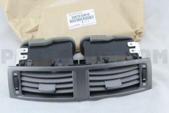 Toyota 5567053010 REGISTER ASSY, INSTRUMENT PANEL, NO.3