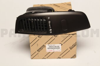 Toyota 5567060150 REGISTER ASSY, INSTRUMENT PANEL, NO.3