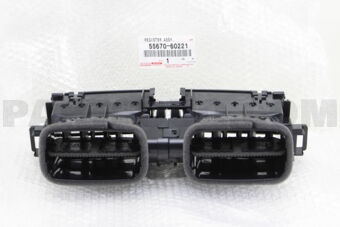 Toyota 5567060221 REGISTER ASSY, INSTRUMENT PANEL, CENTER