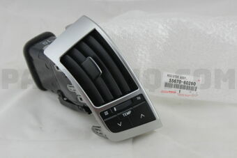 Toyota 5567060260 REGISTER ASSY, INSTRUMENT PANEL, NO.3