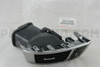 Toyota 5567060260 REGISTER ASSY, INSTRUMENT PANEL, NO.3
