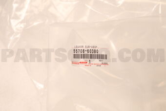 Toyota 5570860380 LOUVER SUB-ASSY