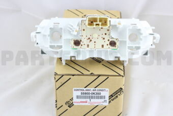 Toyota 559000K350 CONTROL ASSY, AIR CONDITIONER