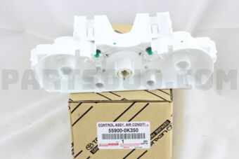 Toyota 559000K350 CONTROL ASSY, AIR CONDITIONER