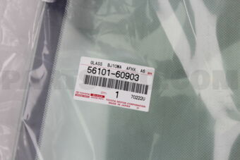 Toyota 5610160903 GLASS, WINDSHIELD