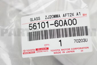 Toyota 5610160A00 GLASS SUB-ASSY