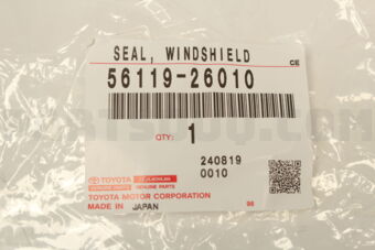 Toyota 5611926010 SEAL, WINDSHIELD