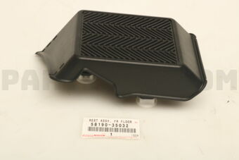 Toyota 5819035032 FOOTREST, FRONT FLOOR